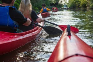 canoeing or kayaking near our Wisconsin Bed and Breakfast