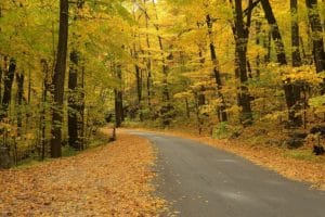 Scenic Drive near Devils Lake State Park