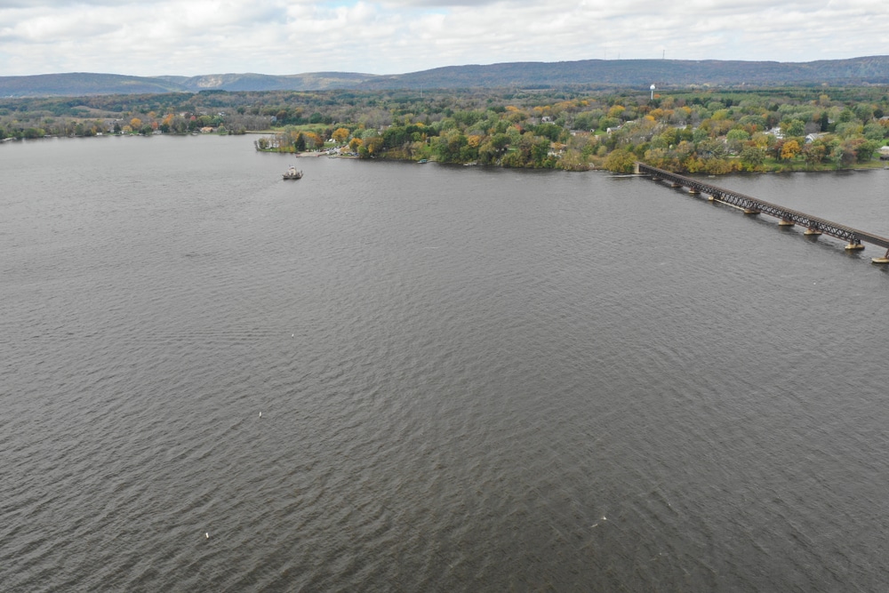 The Merrimac Ferry on Lake Wisconsin near Baraboo